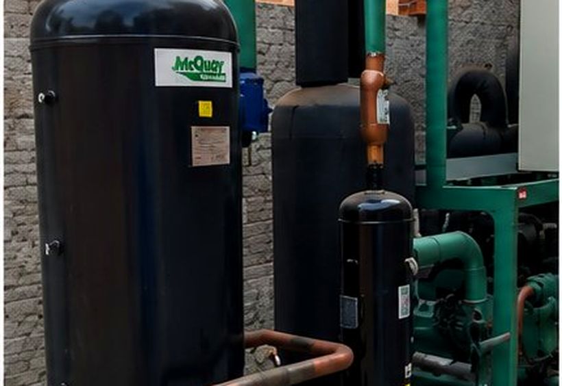 Sistema de climatização McQuay utilizado no campus da Unileão